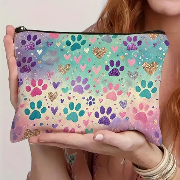 Handbags - **BUY NOW** Paw Cosmetic Bag